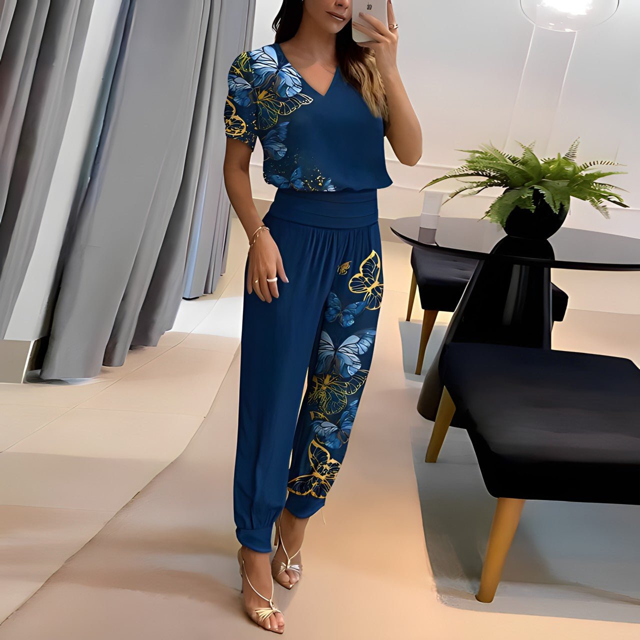 Alexandra – Set de Blusa y Pantalón