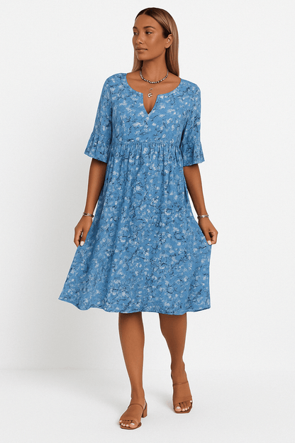 Annalena – Vestido floreado en estilo femenino