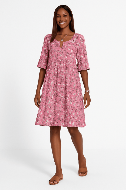 Annalena – Vestido floreado en estilo femenino