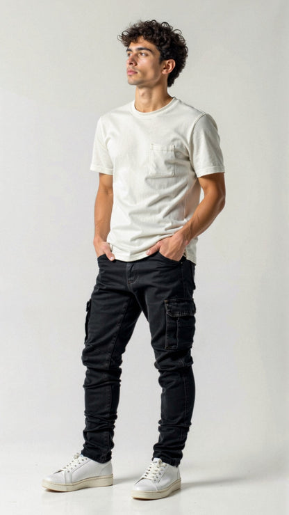 Casper – Pantalones Cargo Elásticos