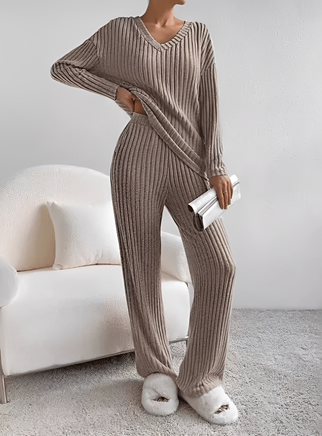 Evangeline – Conjunto Casual de Dos Piezas