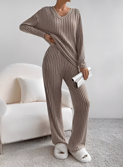 Evangeline – Conjunto Casual de Dos Piezas