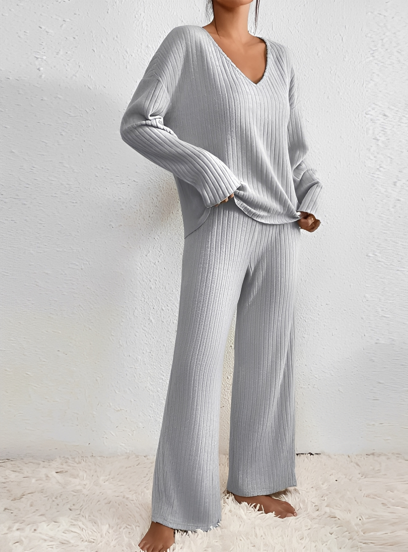 Evangeline – Conjunto Casual de Dos Piezas