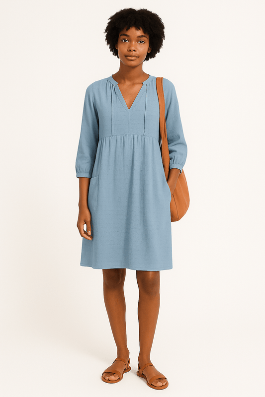 Mira – Vestido Camisa Informal para Cada Día