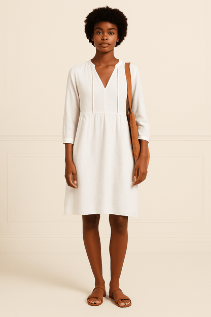 Mira – Vestido Camisa Informal para Cada Día