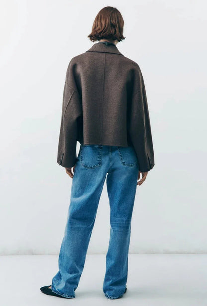 Kharla – Cálido abrigo oversize para días fríos