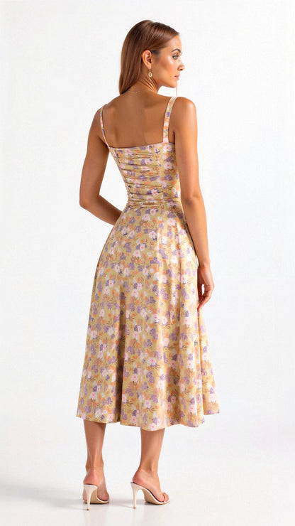 Liana – Corset Vestido Midi