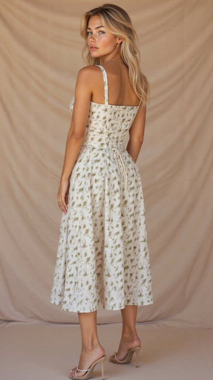Liana – Corset Vestido Midi