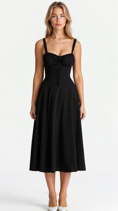 Liana – Corset Vestido Midi