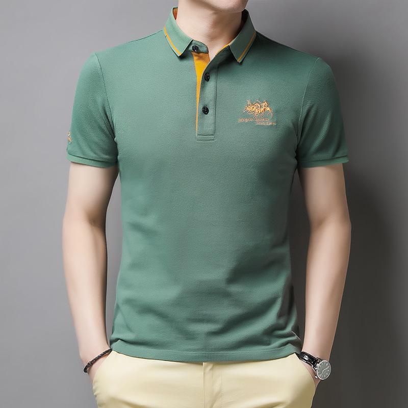 Taro – Cómoda camiseta polo para hombre con botones