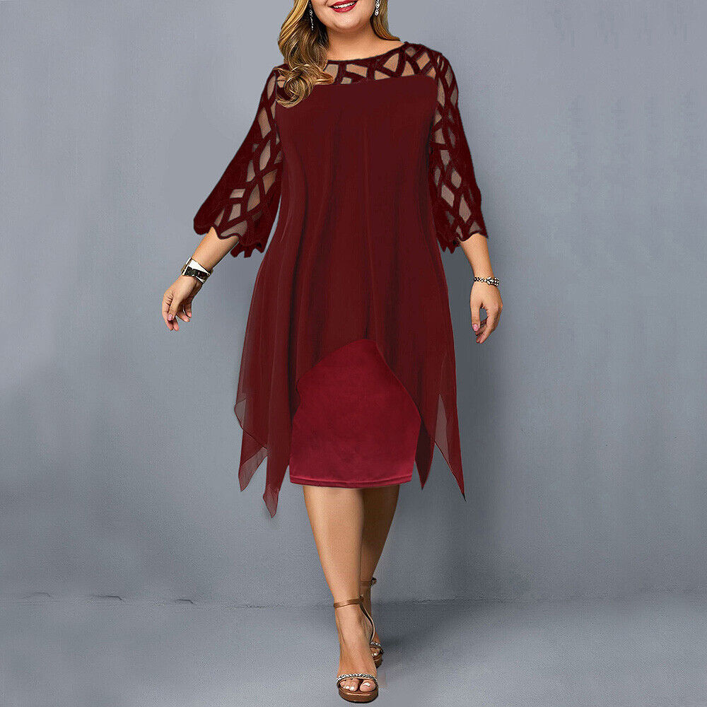 Salome – Elegante Midi-Vestido Talla Grande