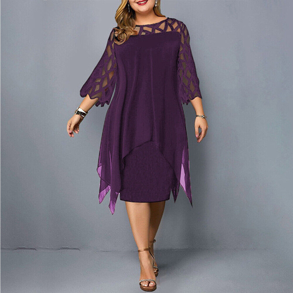Salome – Elegante Midi-Vestido Talla Grande