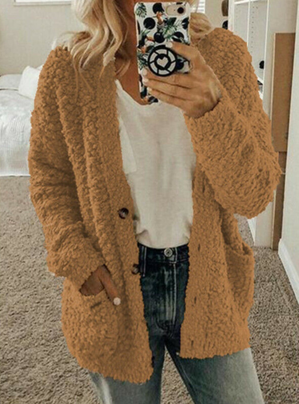 Elaine – Cálida Chaqueta de Punto