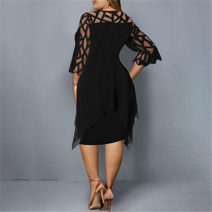 Harper – Vestido midi en talla grande