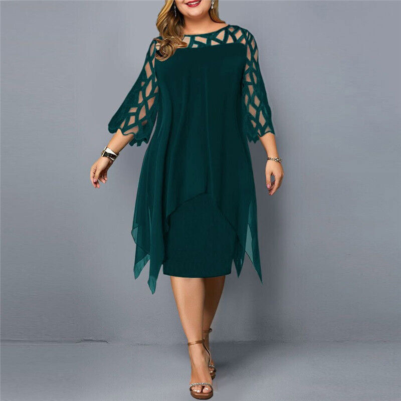 Salome – Elegante Midi-Vestido Talla Grande