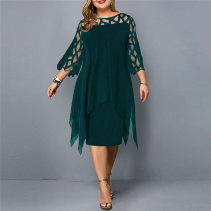 Salome – Elegante Midi-Vestido Talla Grande