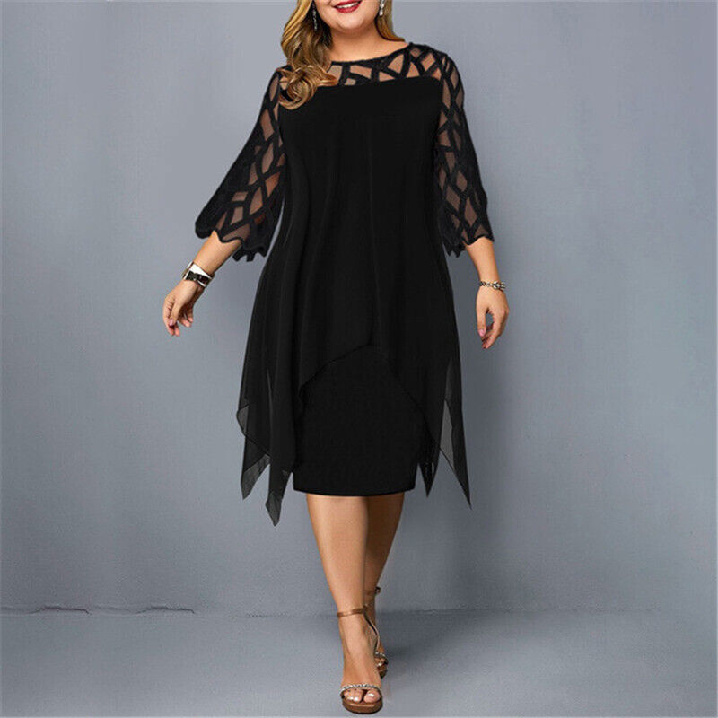 Salome – Elegante Midi-Vestido Talla Grande