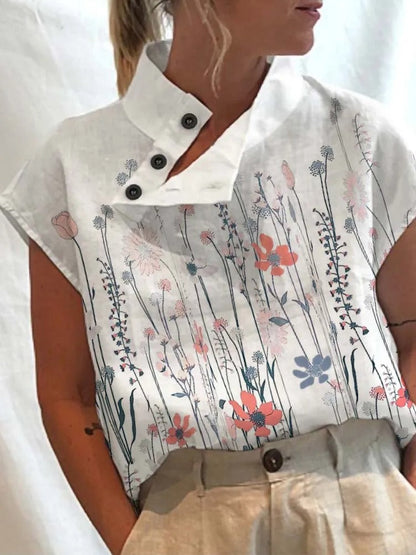 Anna – Blusa Cómoda con Estampado