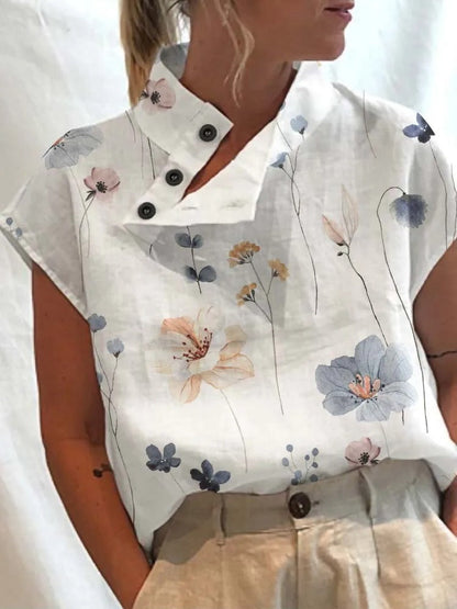 Anna – Blusa Cómoda con Estampado