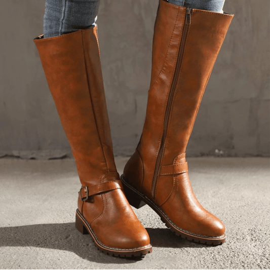 Beatrice – Altas Botas para Piernas Delgadas