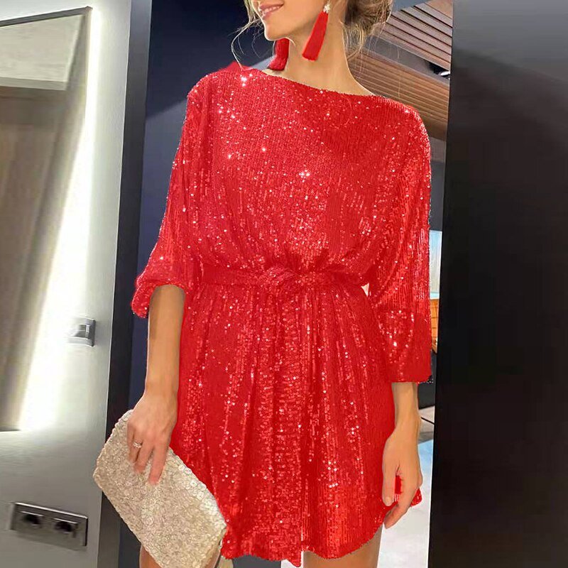 Kyno – Fluido Mini Vestido de Fiesta