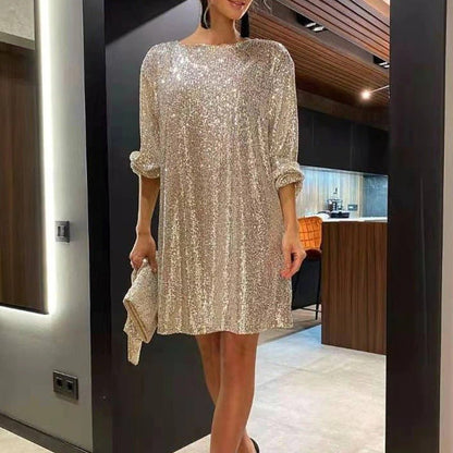 Kyno – Fluido Mini Vestido de Fiesta