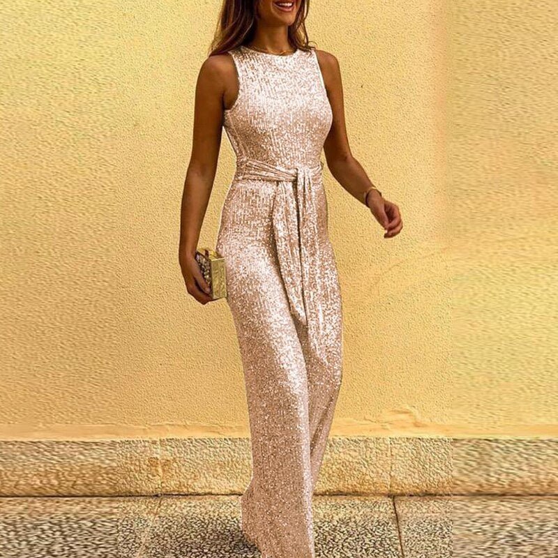Lorry – Jumpsuit brillante para ocasiones especiales