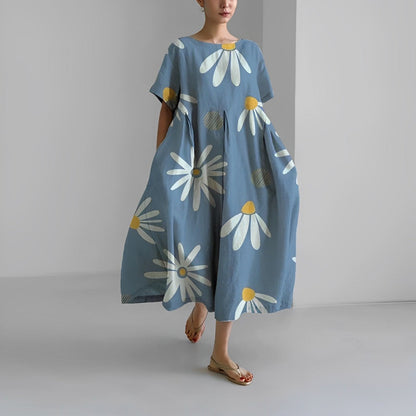 Ronja – Vestido Suelto Impreso